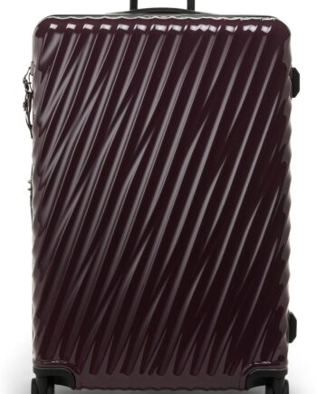 19 Degree Extended Trip Expandable 4 Wheeled Packing CaseHard Shell Suitcase30.5" X 20.0" X 11.0"Deep Plum